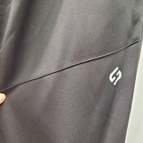 HODOSPORTS Men's Joggers Black Jogger Zipper Pockets Workout Pant X-Large - Picture 5 of 10